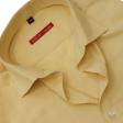 Self Design Lemon Shirt : Slim