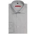 Self Design Gray Shirt : Slim