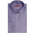 Self Design Mauve Shirt : Slim