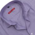 Self Design Mauve Shirt : Slim