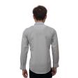 Self Design Gray Shirt : Slim