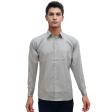 Plain Dark Gray Shirt : Business