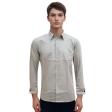 Plain Fawn Shirt : Business