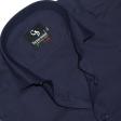 Plain Navy Blue Shirt : Business