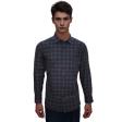 Checks Maroon Shirt : Business