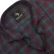 Checks Maroon Shirt : Business