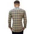 Checks Fawn Shirt : Business