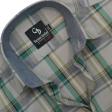 Checks Gray Shirt : Business