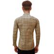 Checks Fawn Shirt : Business