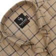 Checks Fawn Shirt : Business
