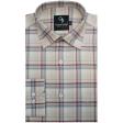 Checks Cream Shirt : Business