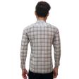 Checks Cream Shirt : Business