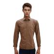 Checks Brown Shirt : Business