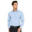 Plain Light Blue Shirt : Business