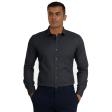 Plain Dark Gray Shirt : Business