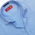 Plain Blue Shirt : Business