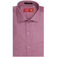 Plain Mauve Shirt : Business