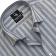 Stripes Dark Gray Shirt : Business