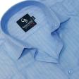 Stripes Light Blue Shirt : Business