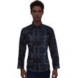 Print Black Shirt : Slim