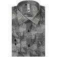 Print Black Shirt : Slim