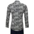 Print Black Shirt : Slim
