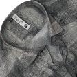 Print Black Shirt : Slim