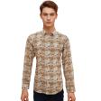 Print Fawn Shirt : Slim