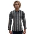 Stripes Gray Shirt : Slim