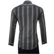 Stripes Gray Shirt : Slim