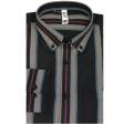 Stripes Black Shirt : Slim