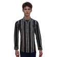 Stripes Black Shirt : Slim