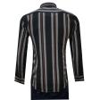 Stripes Black Shirt : Slim