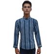 Stripes Blue Shirt : Slim