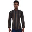 Stripes Black Shirt : Slim