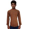 Stripes Rust Shirt : Slim