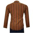 Stripes Rust Shirt : Slim