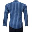 Stripes Dark Blue Shirt : Slim