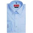 Self Design Light Blue Shirt : Business
