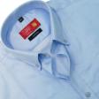 Self Design Light Blue Shirt : Business