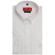 Self Design White Shirt : Business