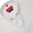 Self Design White Shirt : Business