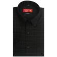 Checks Black Shirt : Business