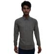 Plain Dark Gray Shirt : Business