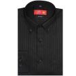 Self Design Black Shirt : Business