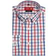 Checks Red Shirt : Business