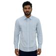Stripes Blue Shirt : Business