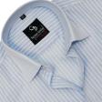 Stripes Blue Shirt : Business
