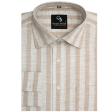 Stripes Fawn Shirt : Business