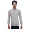 Stripes Gray Shirt : Business